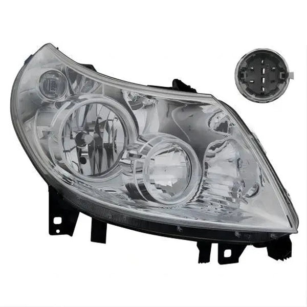 Mootour Vans Auto Parts Head Lamp With OE 1606926880 1606927480 For Fiat Ducato 